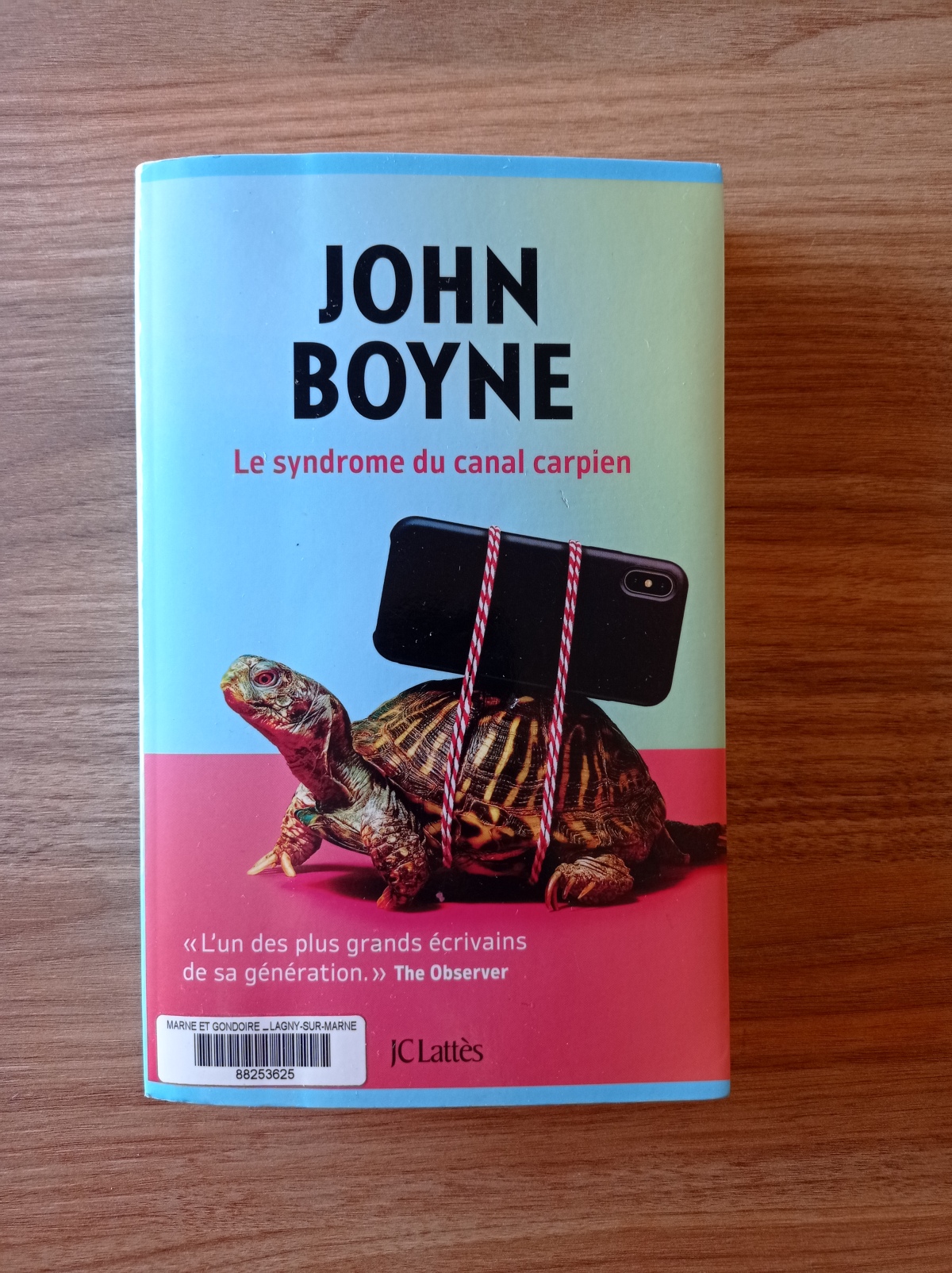 Le Syndrome du canal carpien / John Boyne